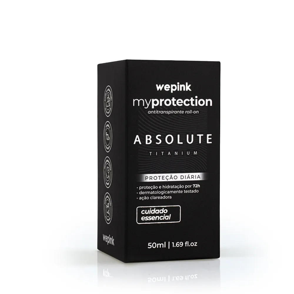 Desodorante Antitranspirante Roll-on MyProtection Absolute Titanium 50ml